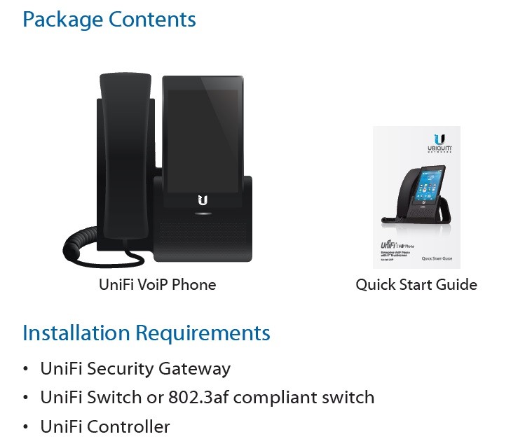 Jual Harga Ubiquiti UVP (UniFi VoIP Phone) with Touchscreen